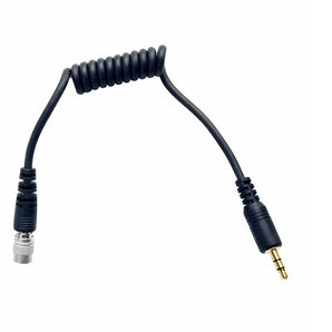 ProEquip PRO-2x PTT BOX Short Cable - Hirose 6-pin <=> Phone 3.5mm con