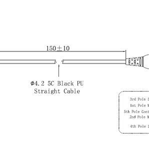 ProEquip Adapter kabel  MTP3250  <=> Peltor 4. pins