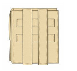 Avtagbar utstyrslomme, PBI (Golden Brown)