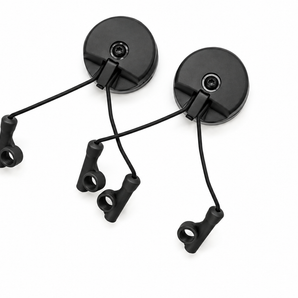 T7 Helmet Adapter Mount, Upper Rail, ARC, Black (Pair)