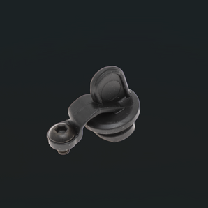 T30 Blanking Plug, Downlead Plug, Black - 10 pcs