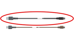 Headset Cable - DC01/HC02 - USB-A, Black