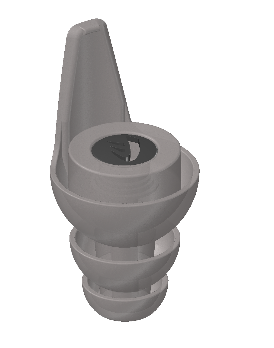 Tri-Flange Plugs - Filtered - Small (25 pairs)